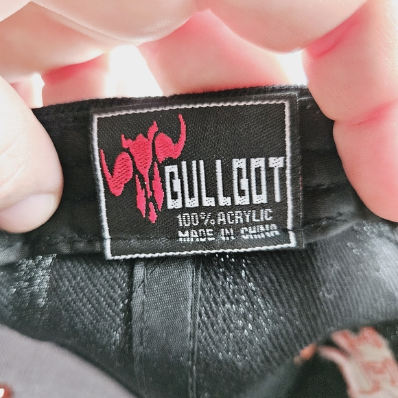 BULLBOT | Texas longhorn embroidered adjustable cap hat - Picture 7 of 7